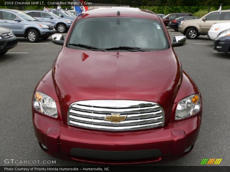 Crystal Red Metallic / Gray 2009 Chevrolet HHR LT