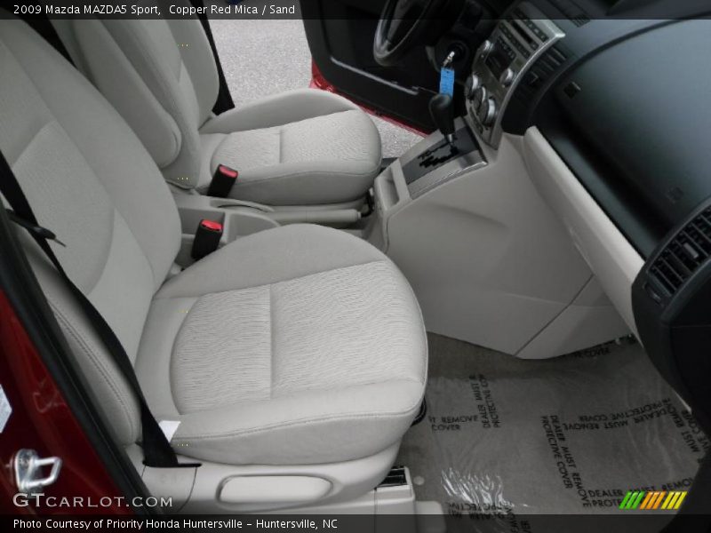 Copper Red Mica / Sand 2009 Mazda MAZDA5 Sport