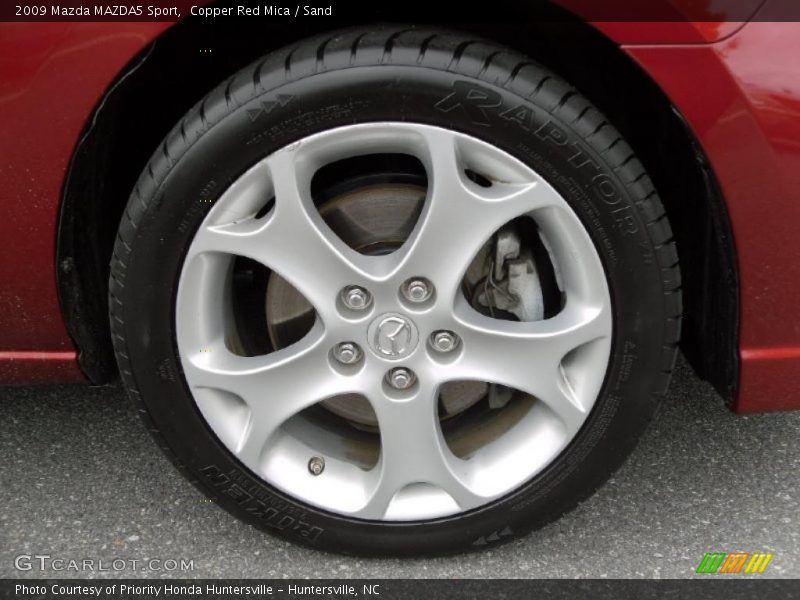 Copper Red Mica / Sand 2009 Mazda MAZDA5 Sport