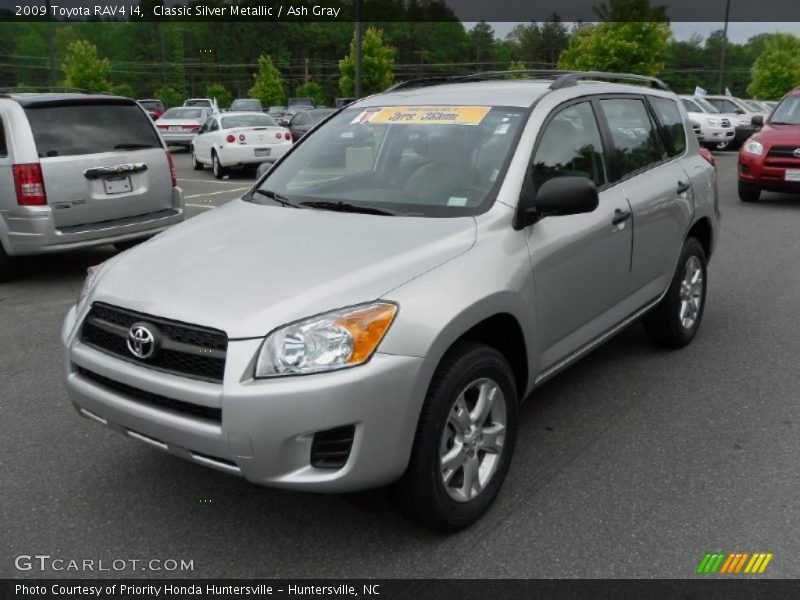 Classic Silver Metallic / Ash Gray 2009 Toyota RAV4 I4