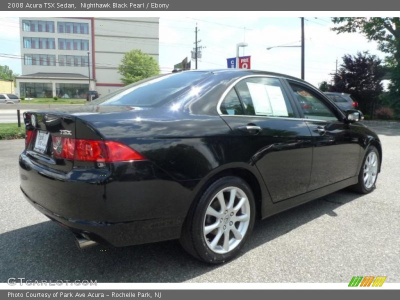 Nighthawk Black Pearl / Ebony 2008 Acura TSX Sedan