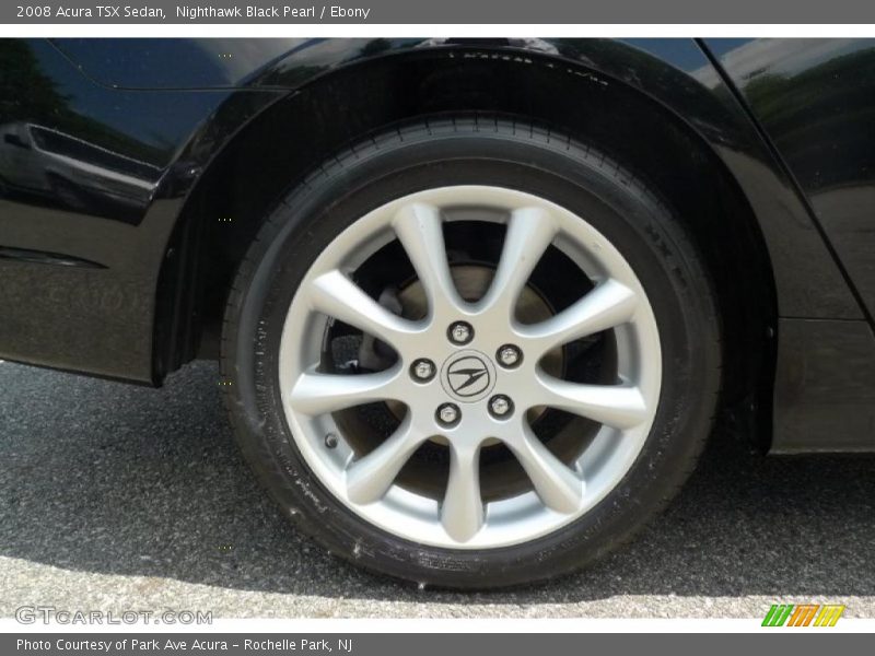 Nighthawk Black Pearl / Ebony 2008 Acura TSX Sedan