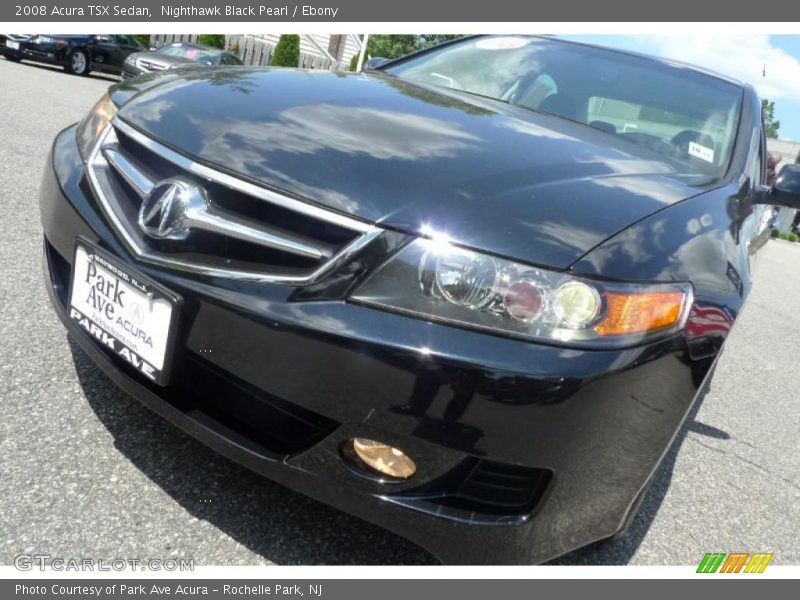 Nighthawk Black Pearl / Ebony 2008 Acura TSX Sedan