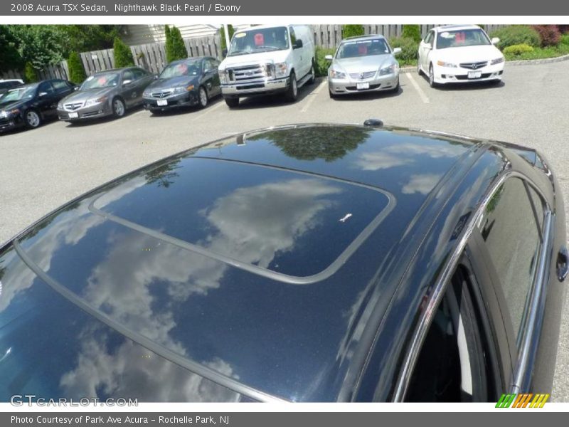 Nighthawk Black Pearl / Ebony 2008 Acura TSX Sedan
