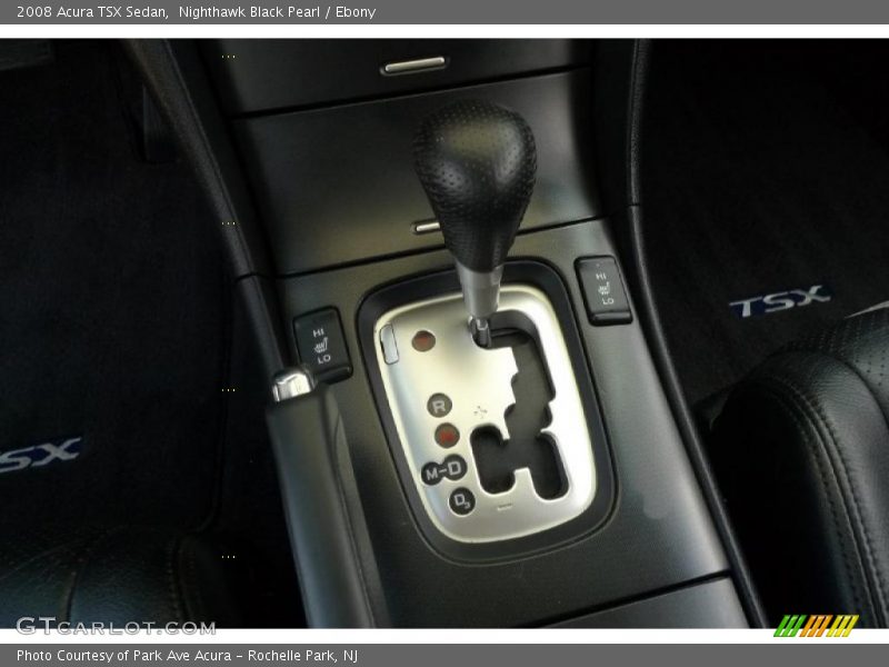 Nighthawk Black Pearl / Ebony 2008 Acura TSX Sedan