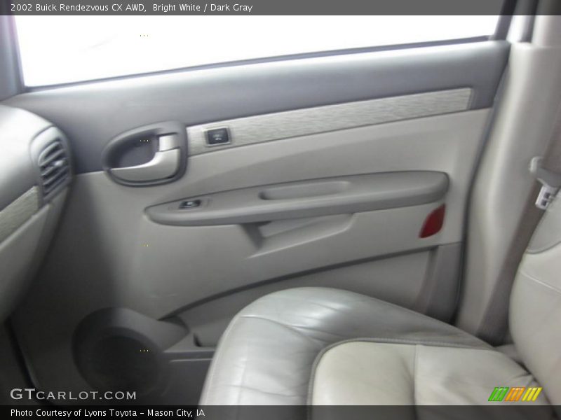 Bright White / Dark Gray 2002 Buick Rendezvous CX AWD