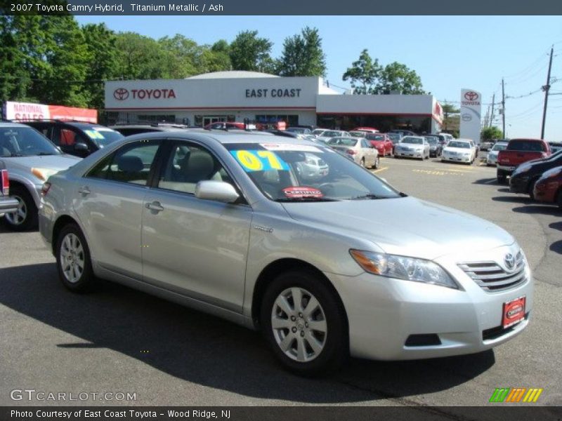 Titanium Metallic / Ash 2007 Toyota Camry Hybrid