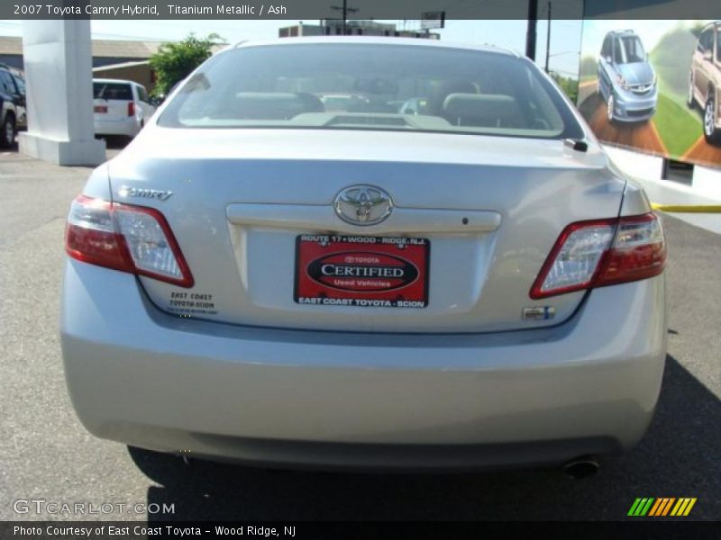 Titanium Metallic / Ash 2007 Toyota Camry Hybrid