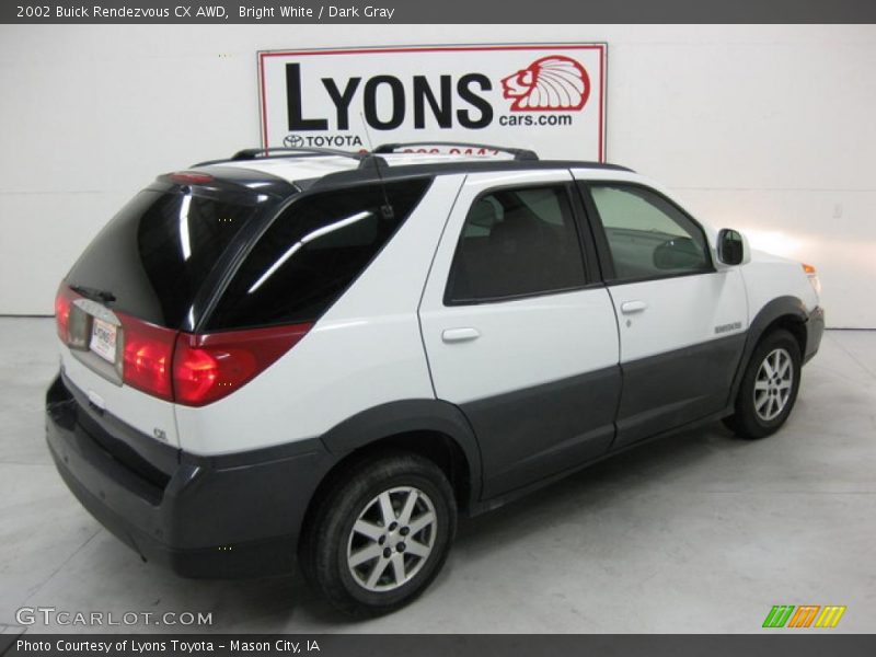 Bright White / Dark Gray 2002 Buick Rendezvous CX AWD