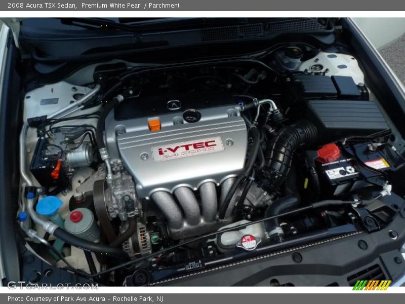 Premium White Pearl / Parchment 2008 Acura TSX Sedan
