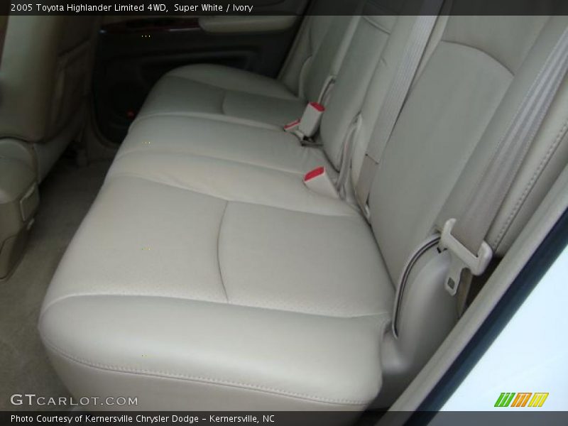 Super White / Ivory 2005 Toyota Highlander Limited 4WD