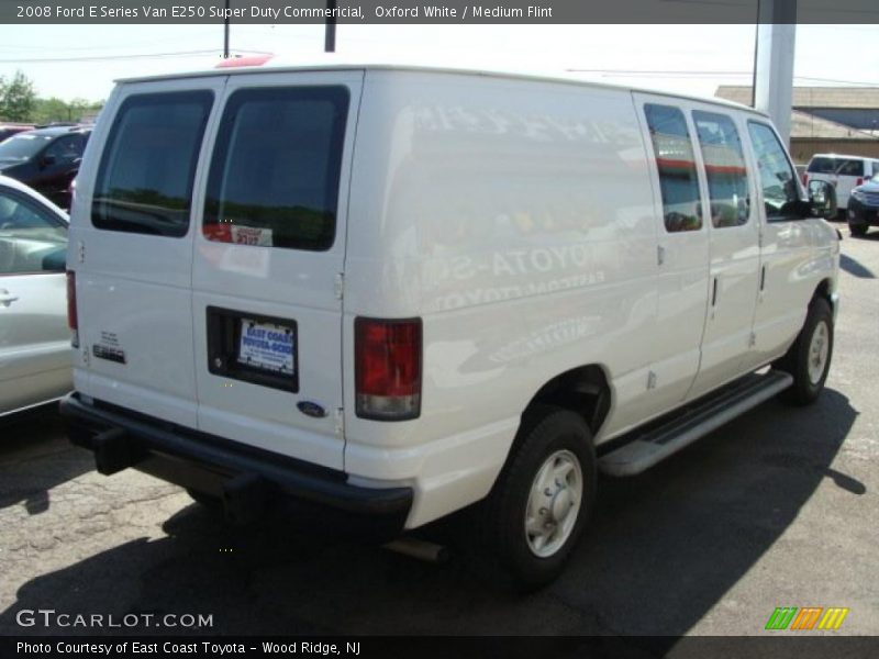 Oxford White / Medium Flint 2008 Ford E Series Van E250 Super Duty Commericial