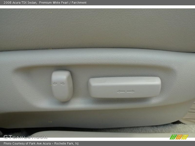 Premium White Pearl / Parchment 2008 Acura TSX Sedan
