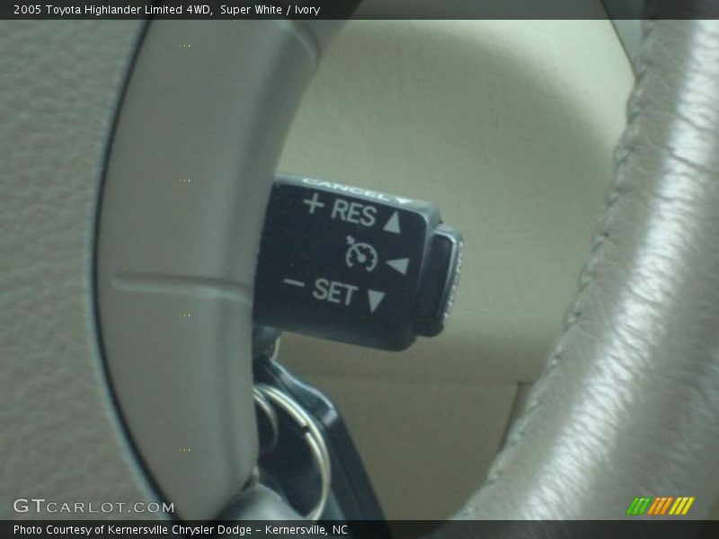 Super White / Ivory 2005 Toyota Highlander Limited 4WD