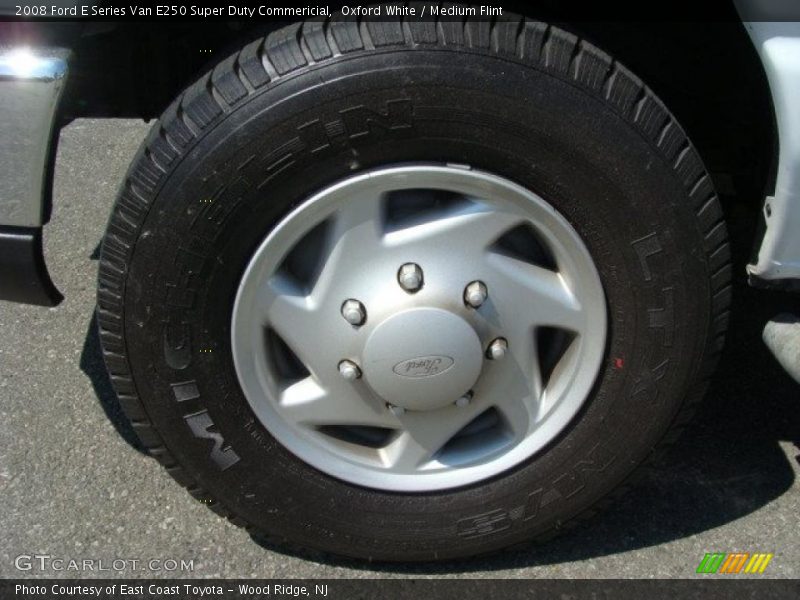 Oxford White / Medium Flint 2008 Ford E Series Van E250 Super Duty Commericial