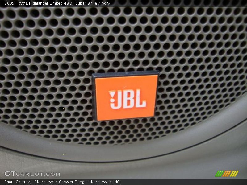 Super White / Ivory 2005 Toyota Highlander Limited 4WD