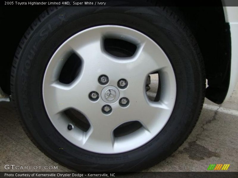 Super White / Ivory 2005 Toyota Highlander Limited 4WD