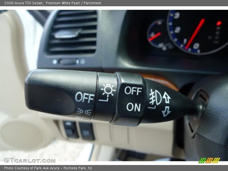 Premium White Pearl / Parchment 2008 Acura TSX Sedan