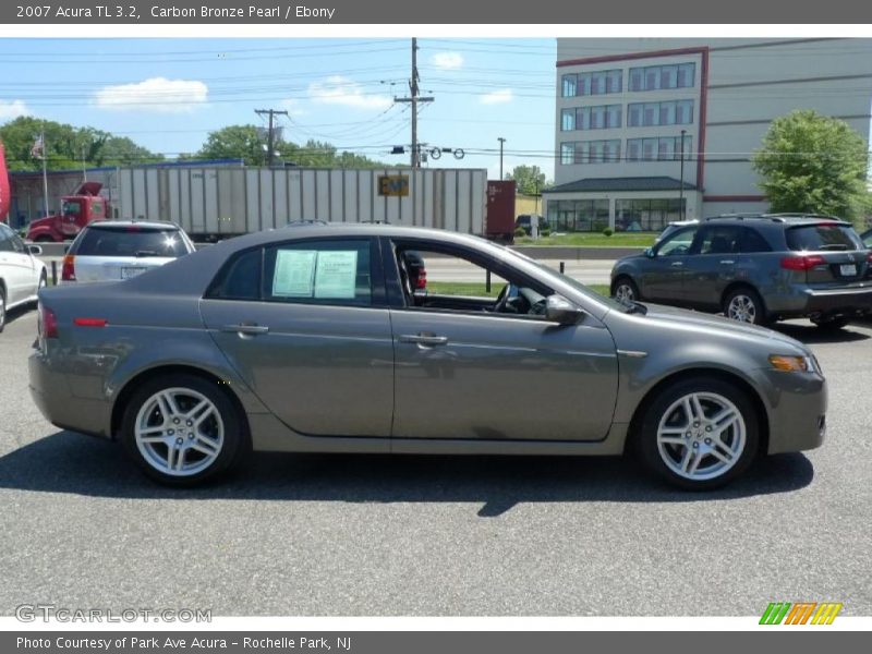 Carbon Bronze Pearl / Ebony 2007 Acura TL 3.2