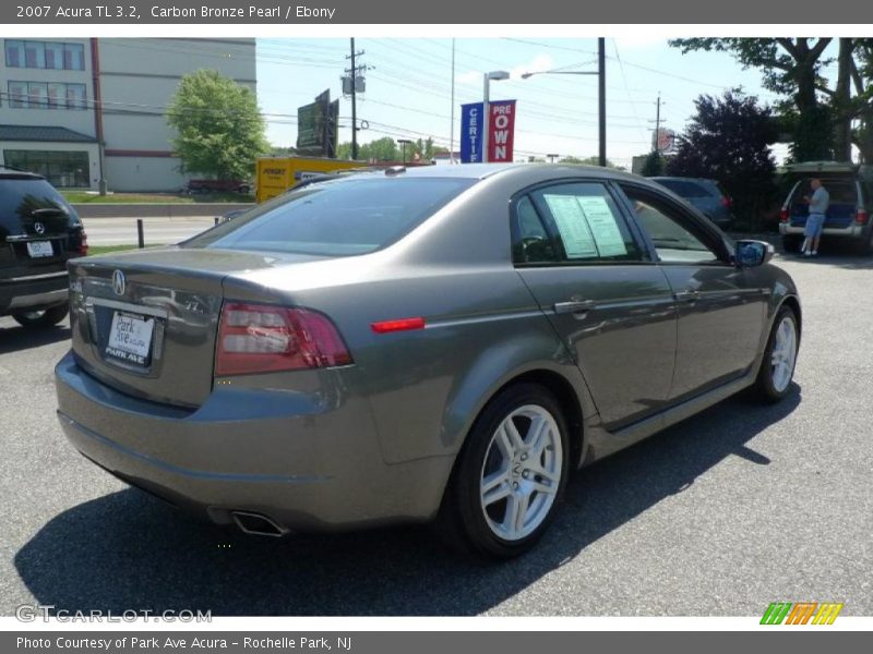 Carbon Bronze Pearl / Ebony 2007 Acura TL 3.2