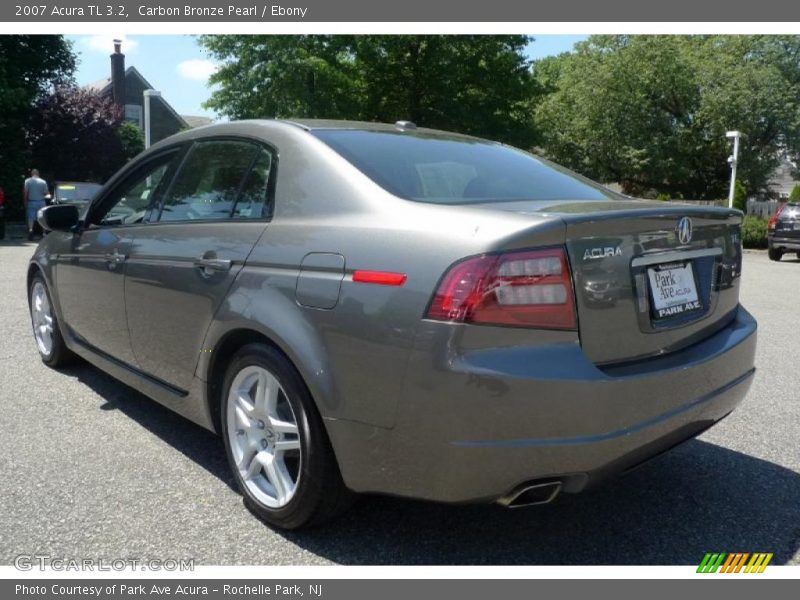 Carbon Bronze Pearl / Ebony 2007 Acura TL 3.2