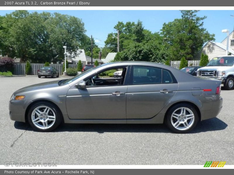 Carbon Bronze Pearl / Ebony 2007 Acura TL 3.2