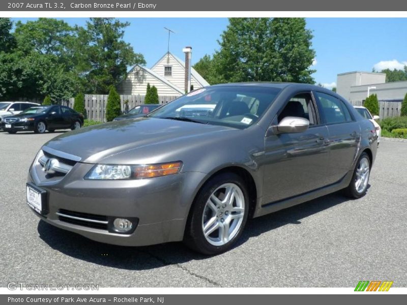 Carbon Bronze Pearl / Ebony 2007 Acura TL 3.2