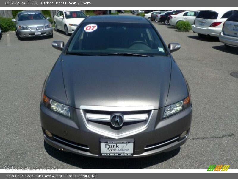 Carbon Bronze Pearl / Ebony 2007 Acura TL 3.2