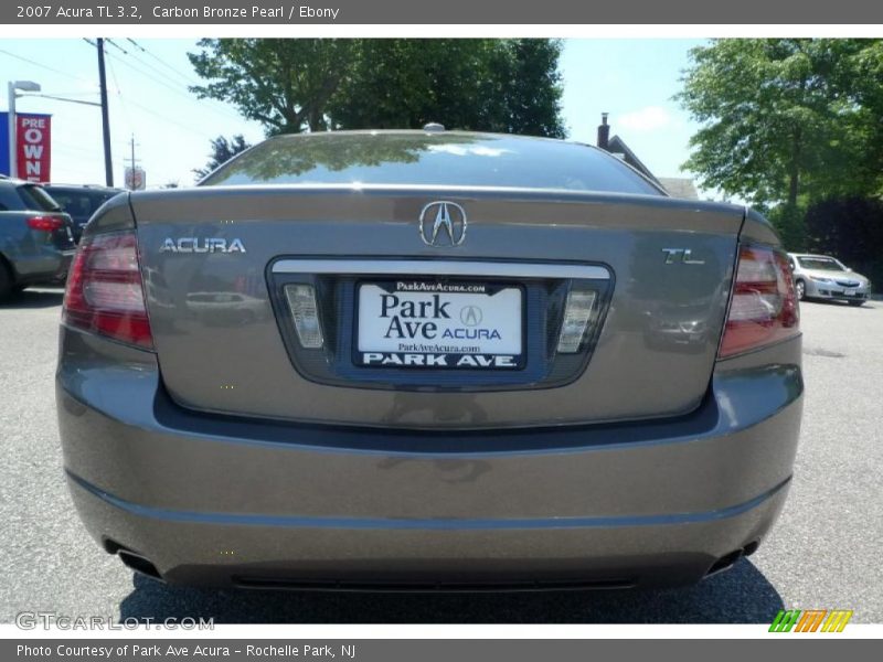 Carbon Bronze Pearl / Ebony 2007 Acura TL 3.2