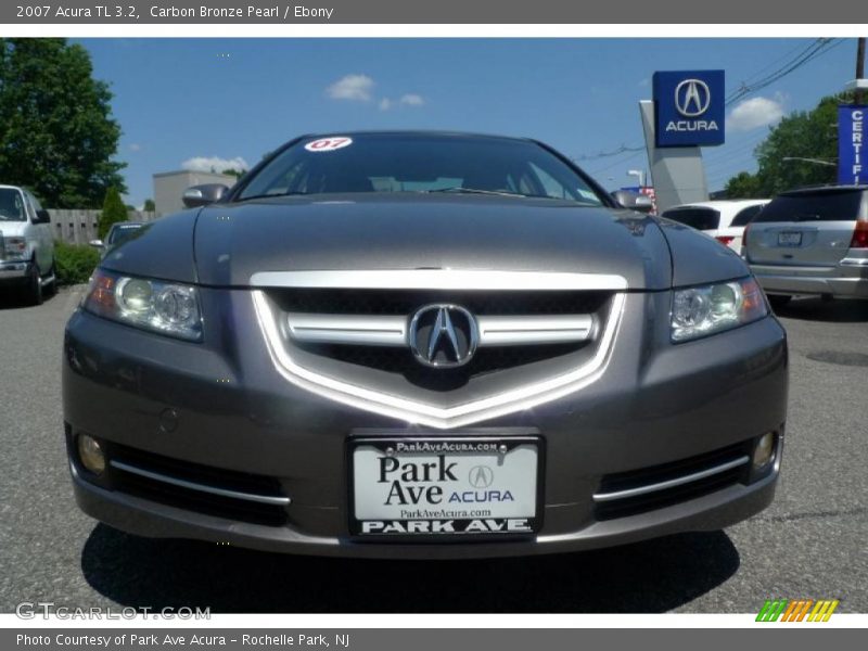 Carbon Bronze Pearl / Ebony 2007 Acura TL 3.2