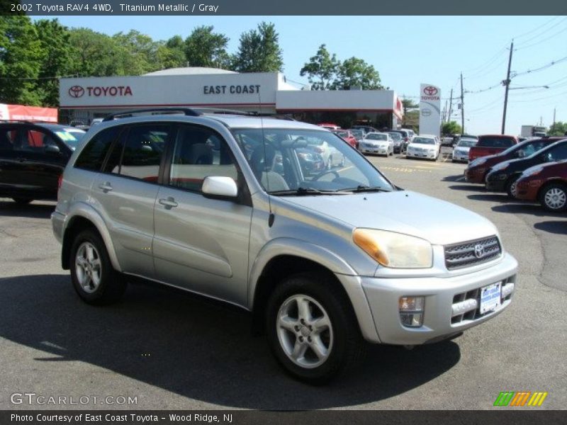 Titanium Metallic / Gray 2002 Toyota RAV4 4WD