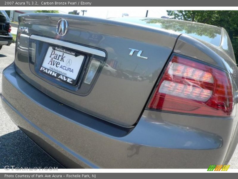 Carbon Bronze Pearl / Ebony 2007 Acura TL 3.2