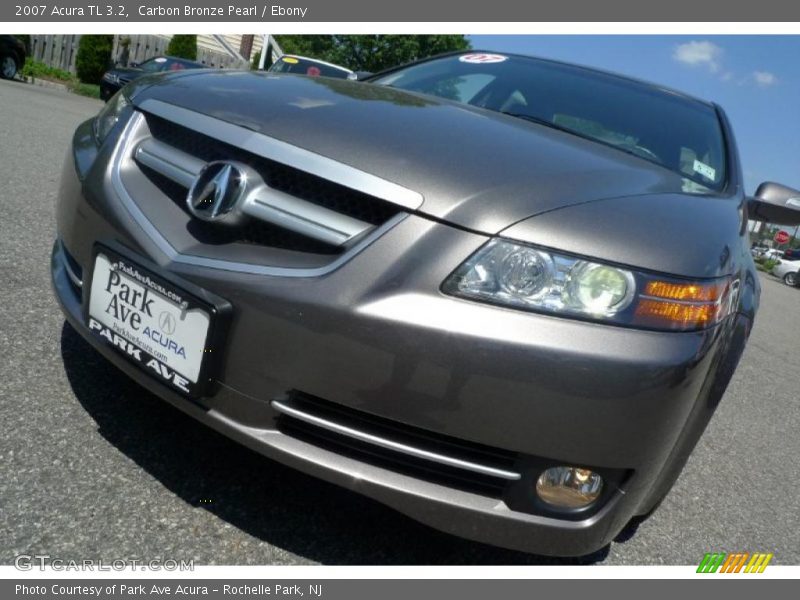 Carbon Bronze Pearl / Ebony 2007 Acura TL 3.2