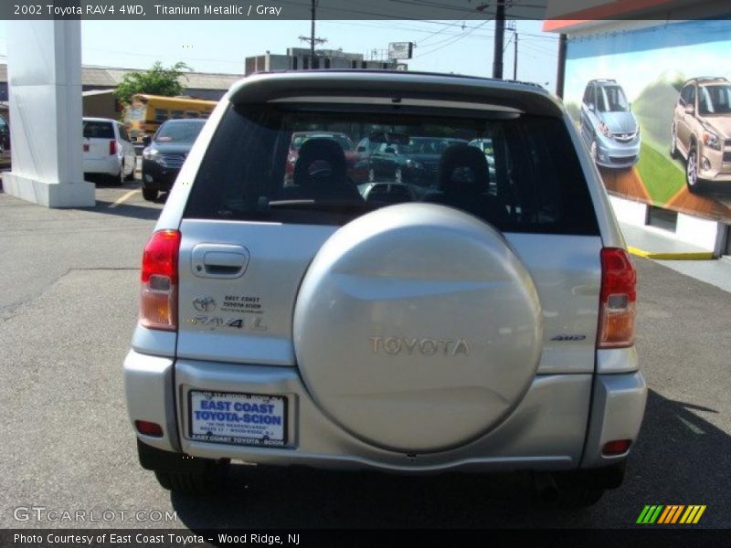 Titanium Metallic / Gray 2002 Toyota RAV4 4WD