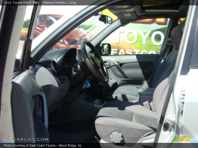 Titanium Metallic / Gray 2002 Toyota RAV4 4WD