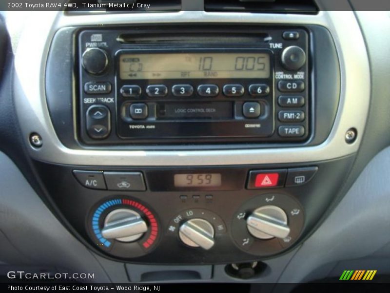 Titanium Metallic / Gray 2002 Toyota RAV4 4WD