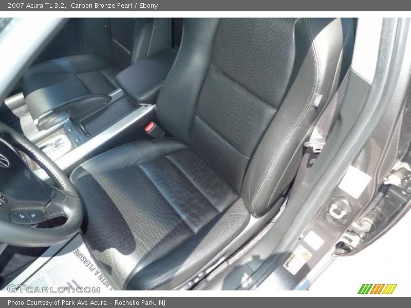 Carbon Bronze Pearl / Ebony 2007 Acura TL 3.2