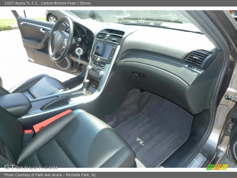 Carbon Bronze Pearl / Ebony 2007 Acura TL 3.2