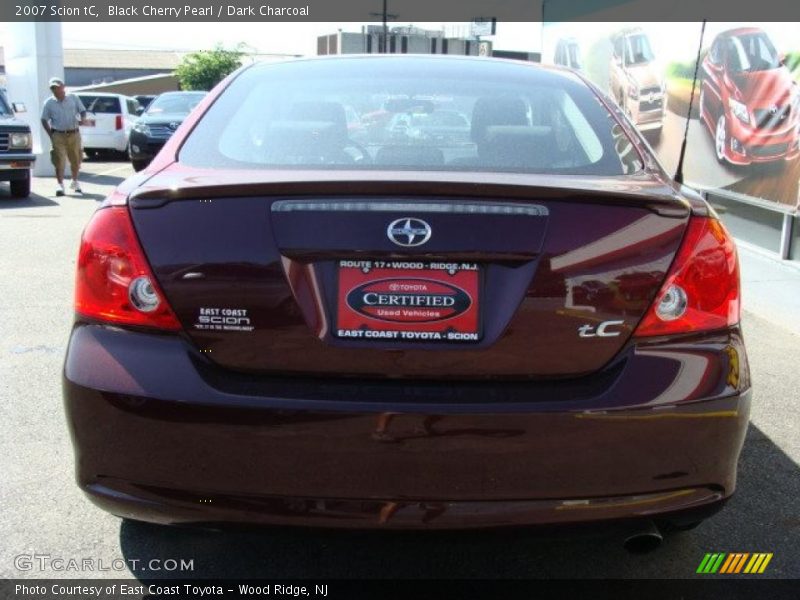 Black Cherry Pearl / Dark Charcoal 2007 Scion tC