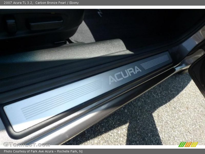 Carbon Bronze Pearl / Ebony 2007 Acura TL 3.2