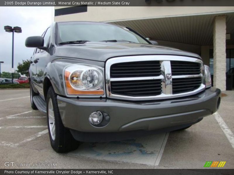 Mineral Gray Metallic / Medium Slate Gray 2005 Dodge Durango Limited