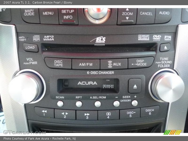 Carbon Bronze Pearl / Ebony 2007 Acura TL 3.2