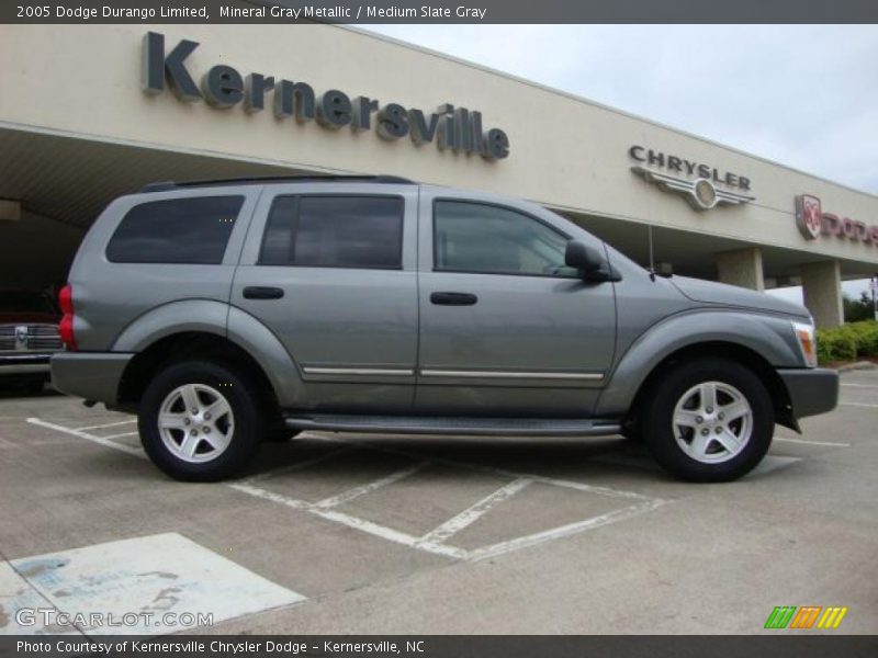 Mineral Gray Metallic / Medium Slate Gray 2005 Dodge Durango Limited
