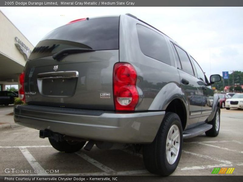 Mineral Gray Metallic / Medium Slate Gray 2005 Dodge Durango Limited
