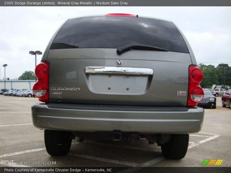 Mineral Gray Metallic / Medium Slate Gray 2005 Dodge Durango Limited
