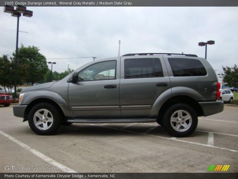 Mineral Gray Metallic / Medium Slate Gray 2005 Dodge Durango Limited