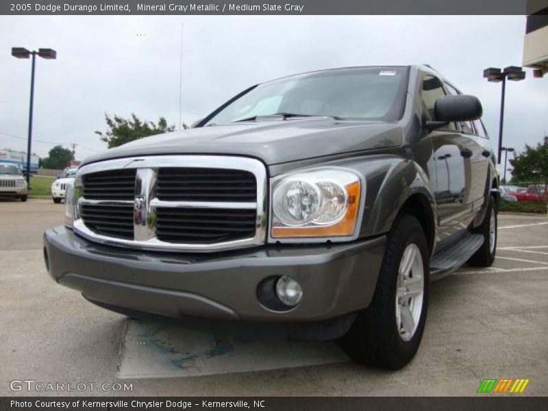 Mineral Gray Metallic / Medium Slate Gray 2005 Dodge Durango Limited