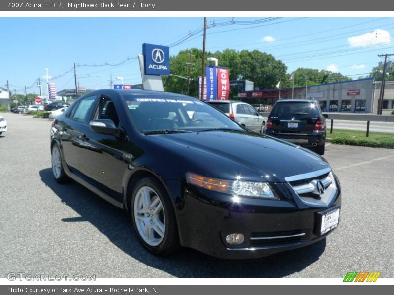 Nighthawk Black Pearl / Ebony 2007 Acura TL 3.2