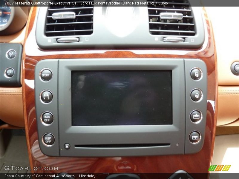 Bordeaux Pontevecchio (Dark Red Metallic) / Cuoio 2007 Maserati Quattroporte Executive GT