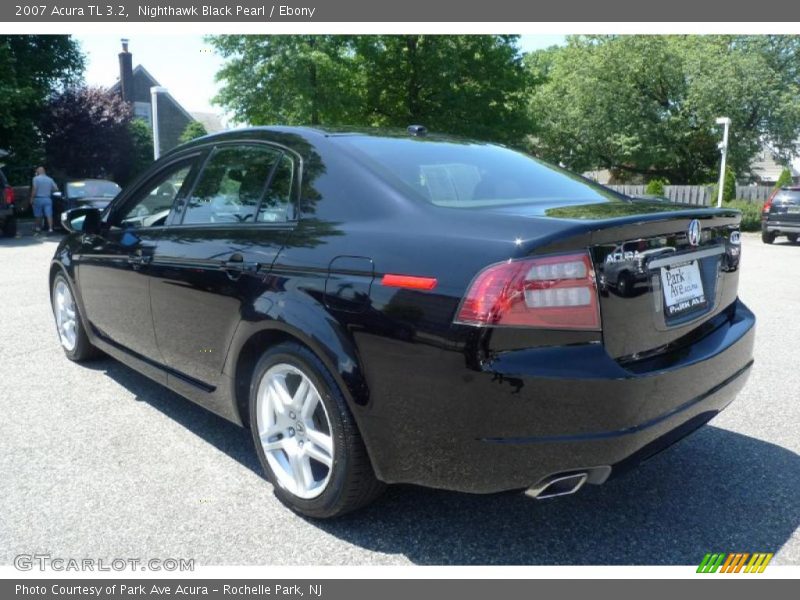 Nighthawk Black Pearl / Ebony 2007 Acura TL 3.2